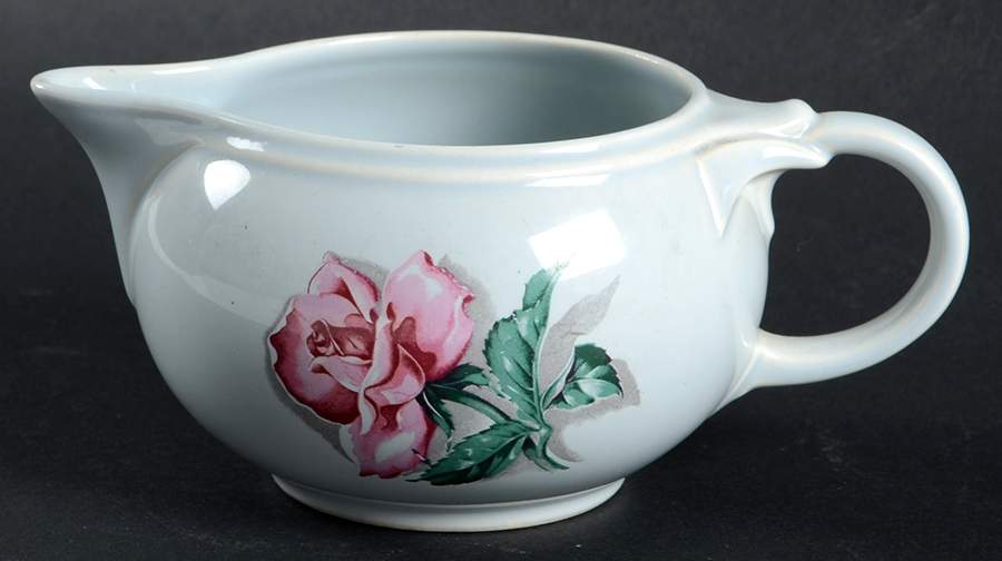 Woolworth Rose Creamer by Taylor, Smith & Taylor (Ts&T)-1