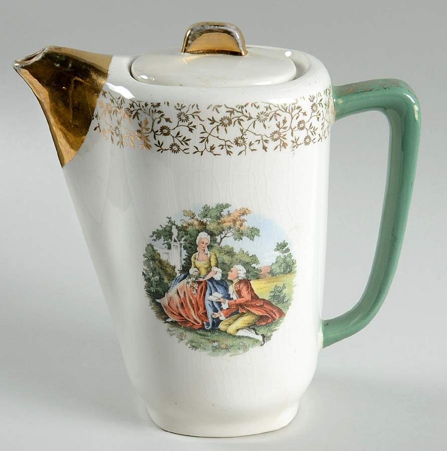 2199 Coffee Pot & Lid by Taylor, Smith & Taylor (Ts&T)-1