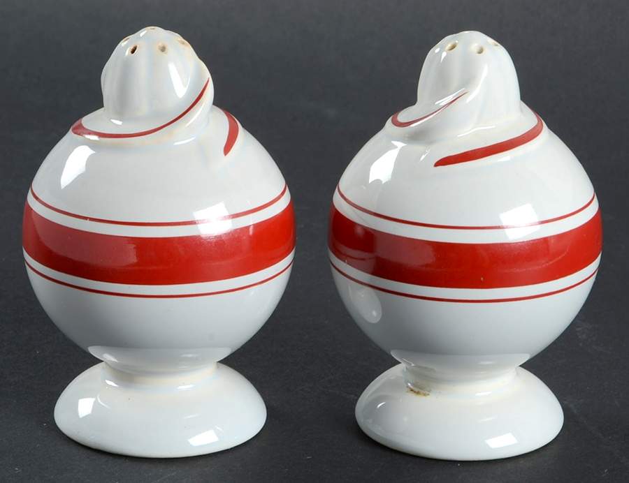 Chatham Modern Maroon Salt & Pepper Set by Taylor, Smith & Taylor (Ts&T)-1