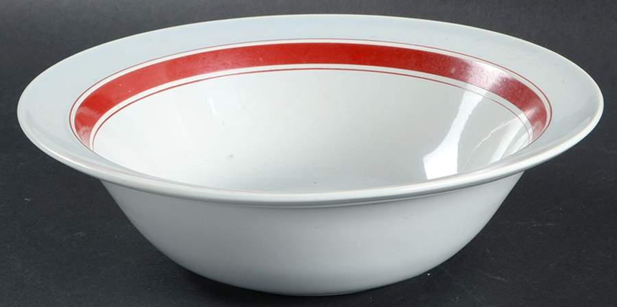 Chatham Modern Maroon 9" Round Vegetable Bowl by Taylor, Smith & Taylor (Ts&T)-1