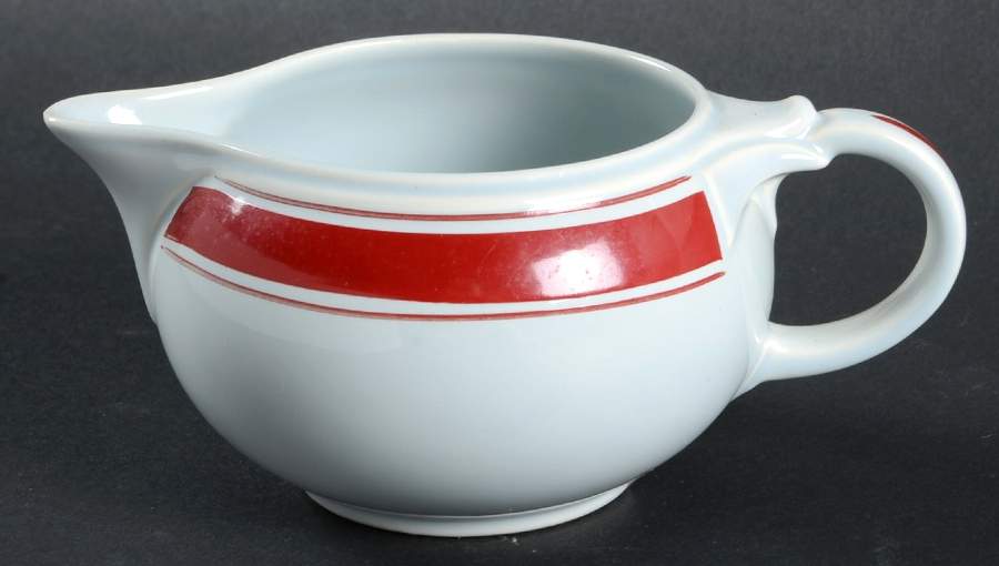 Chatham Modern Maroon Creamer by Taylor, Smith & Taylor (Ts&T)-1