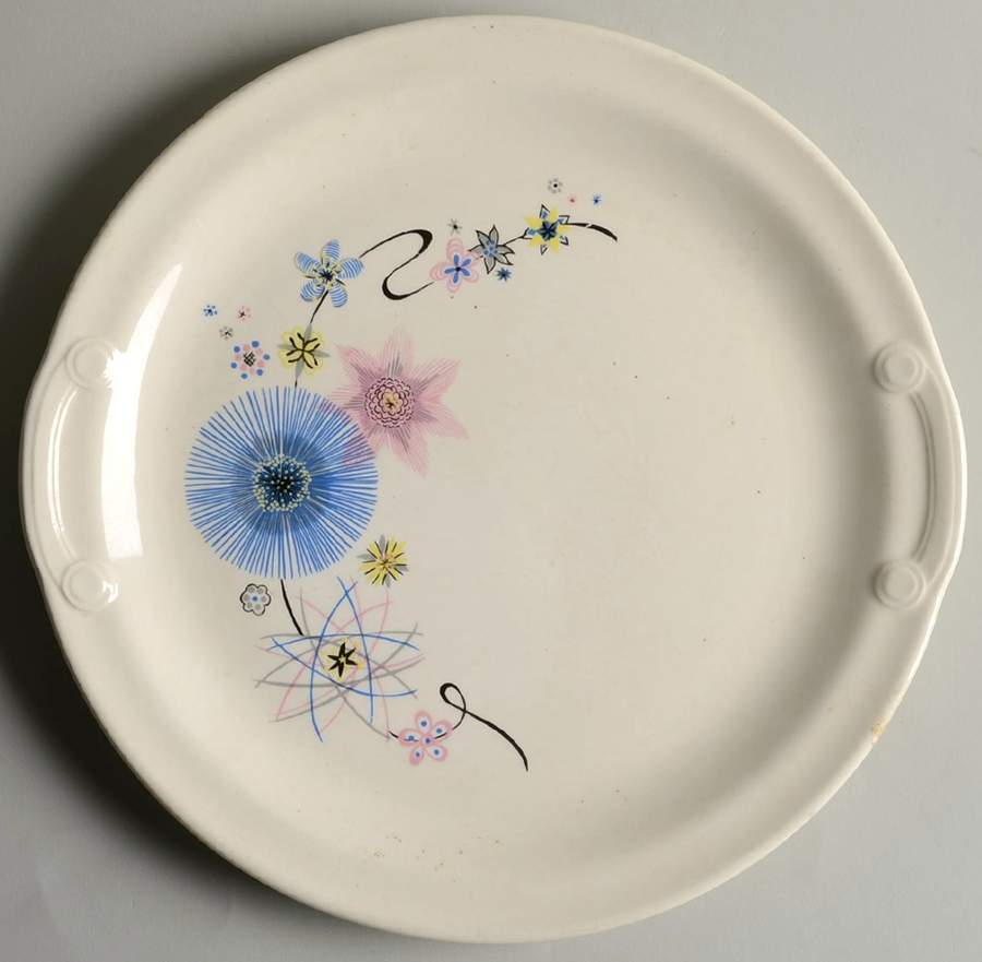TST1048 Cake Plate by Taylor, Smith & Taylor (Ts&T)-1