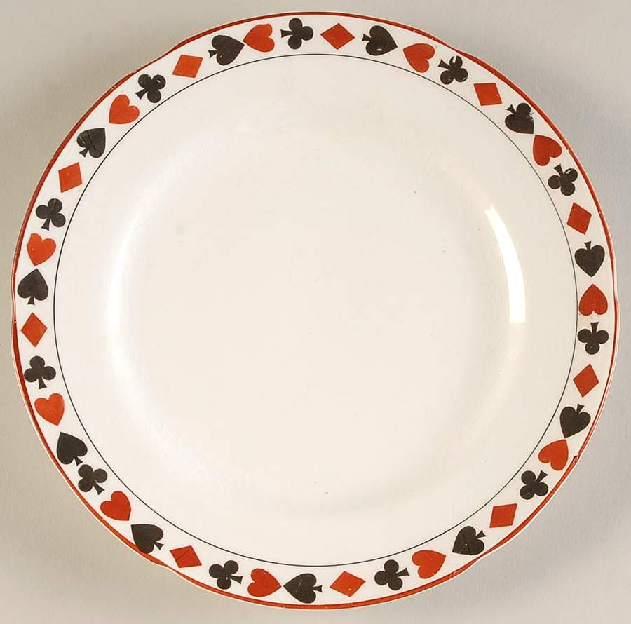 Casino Salad Plate by Taylor, Smith & Taylor (Ts&T)-1