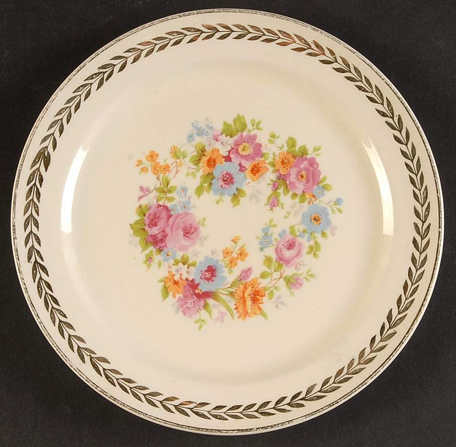 TST1052 Bread & Butter Plate by Taylor, Smith & Taylor (Ts&T)-1