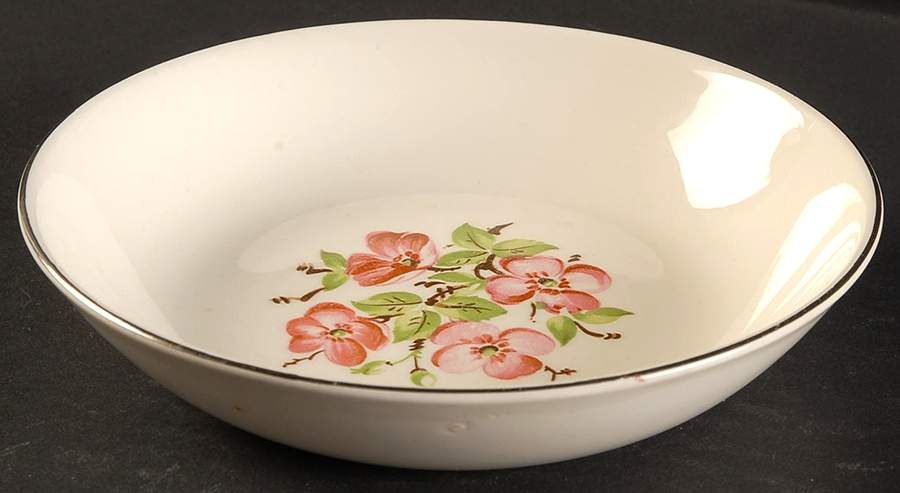 Apple Blossom Coupe Cereal Bowl by Taylor, Smith & Taylor (Ts&T)-1