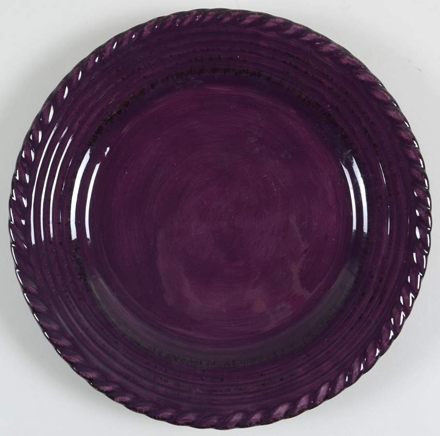 Lucca Plum Dinner Plate by Tabletops Unlimited-1
