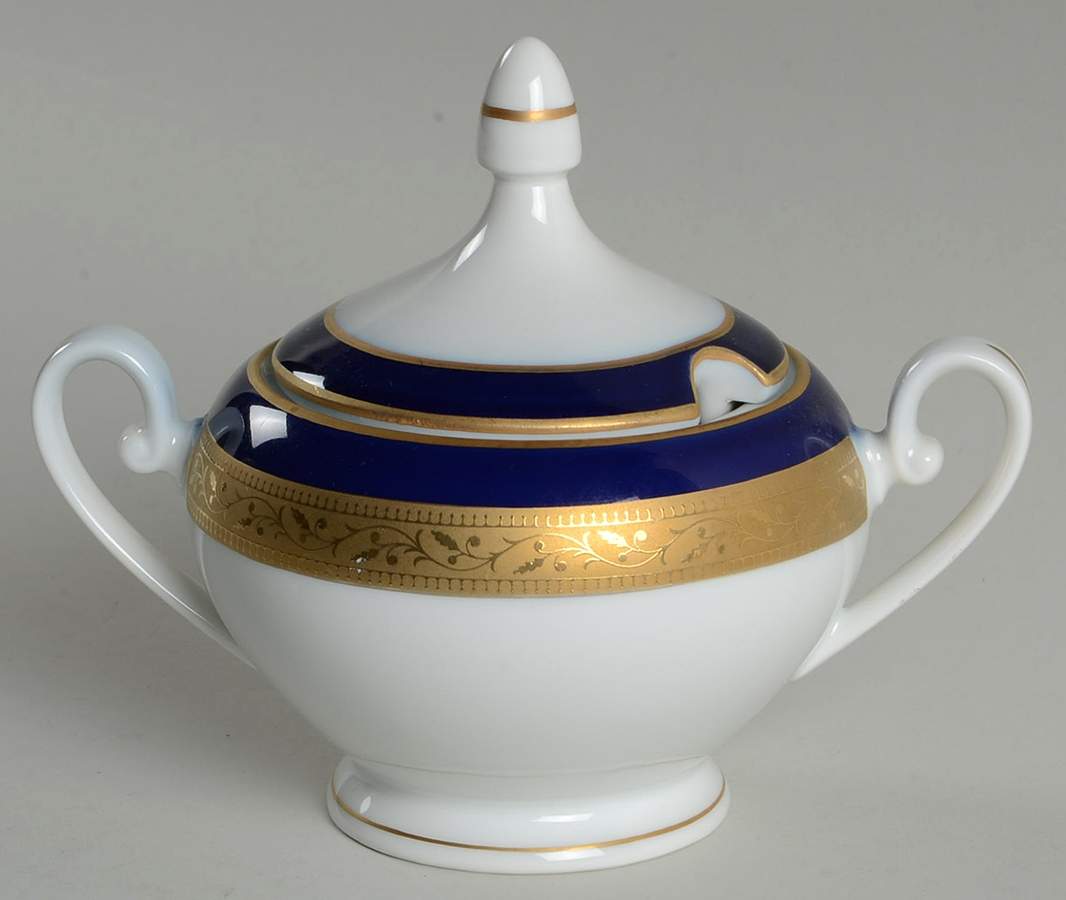 TIR643 Sugar Bowl & Lid by Tirschenreuth-1