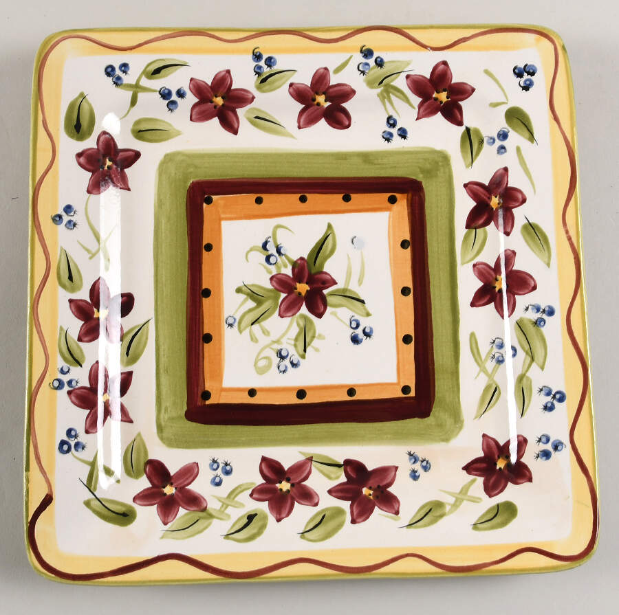 Adalina Square Dinner Plate by Tabletops Unlimited-1