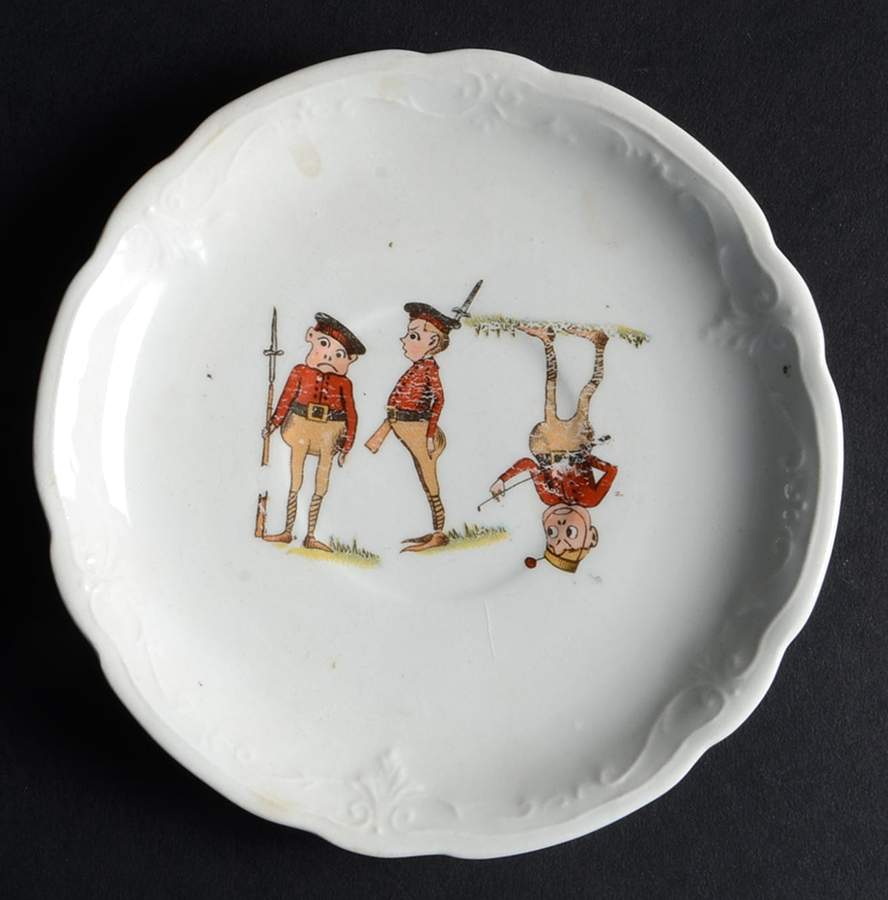 Brownies Navarre (No Gold Trim) Saucer for Flat Cup by Taylor, Smith & Taylor (Ts&T)-1