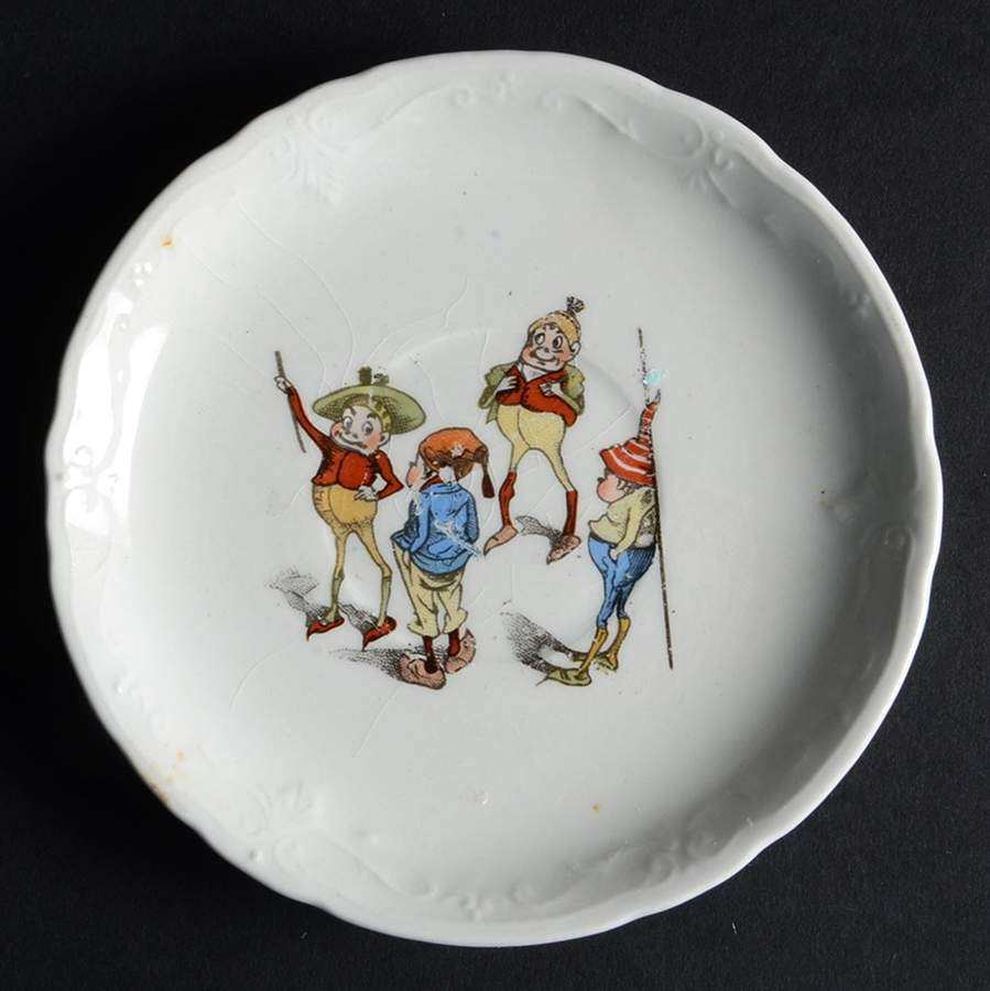 Brownies Navarre (No Gold Trim) Saucer for Flat Cup by Taylor, Smith & Taylor (Ts&T)-1