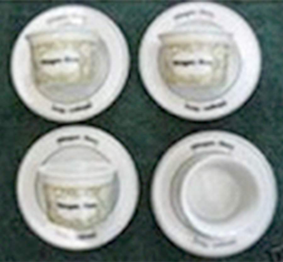 Haagen Dazs Flat Cup & Saucer Set by Tognana-1