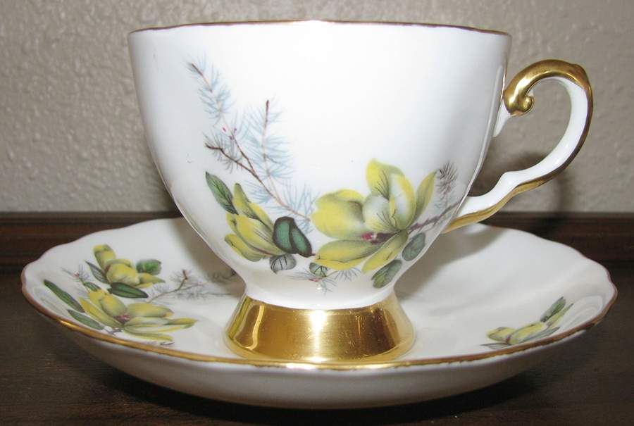 TUS187 Footed Cup & Saucer Set by Tuscan - Royal Tuscan-1
