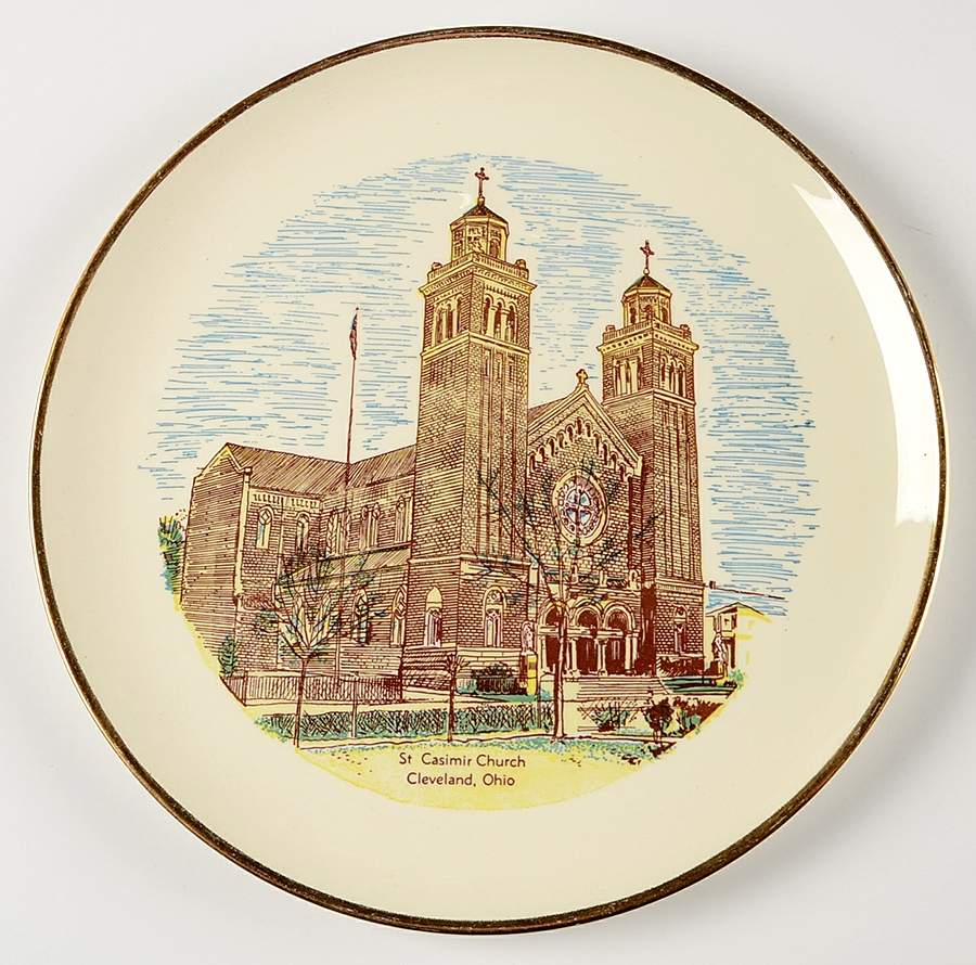 Church Plates (Various) Souvenir Plate by Taylor, Smith & Taylor (Ts&T)-1