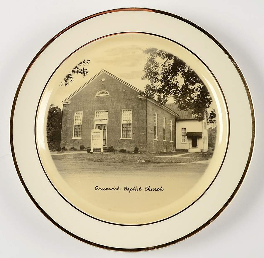 Church Plates (Various) Souvenir Plate by Taylor, Smith & Taylor (Ts&T)-1