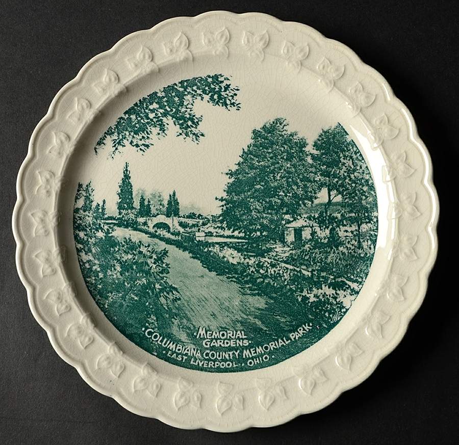 Ohio Souvenir Plates Souvenir Plate by Taylor, Smith & Taylor (Ts&T)-1