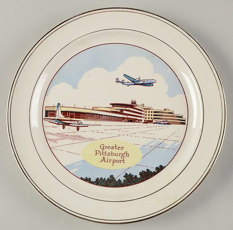 Pennsylvania Souvenir Plates Souvenir Plate by Taylor, Smith & Taylor (Ts&T)-1