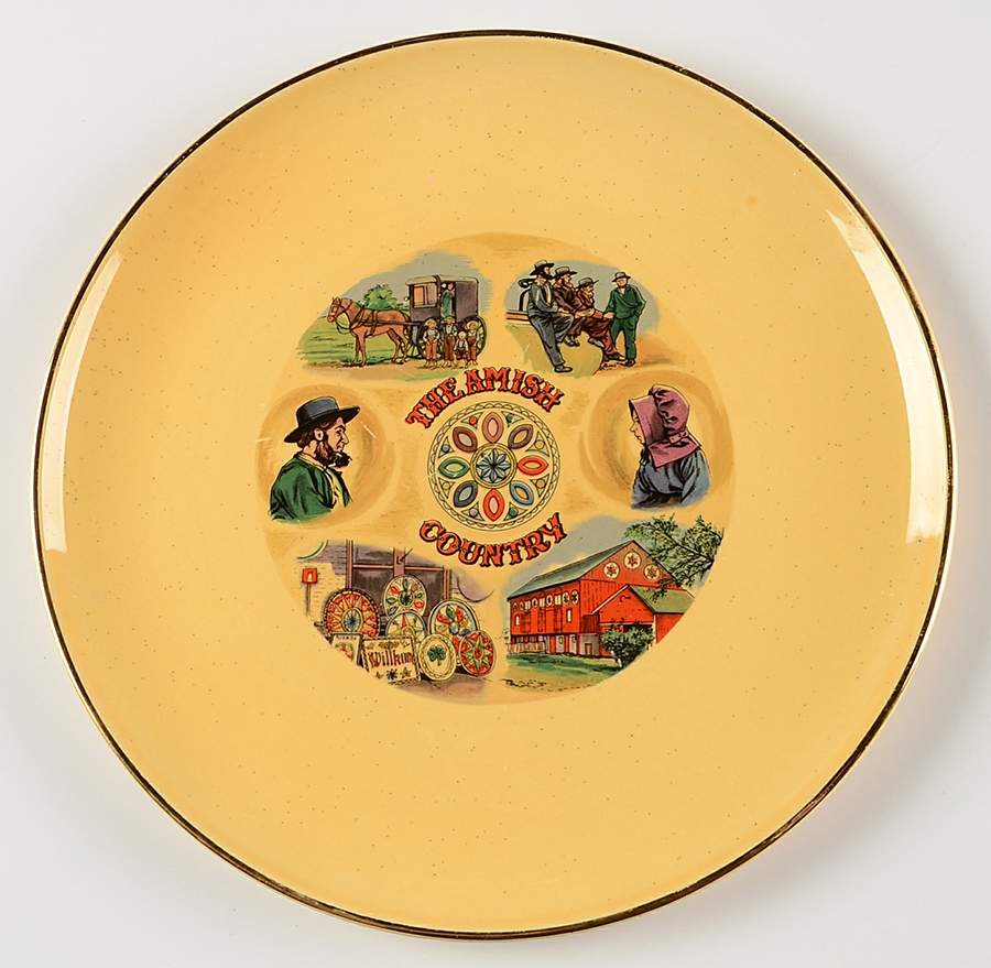 Pennsylvania Souvenir Plates Souvenir Plate by Taylor, Smith & Taylor (Ts&T)-1