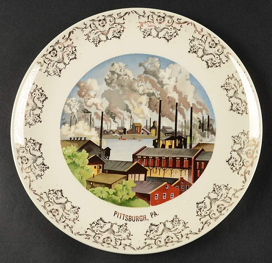 Pennsylvania Souvenir Plates Souvenir Plate by Taylor, Smith & Taylor (Ts&T)-1