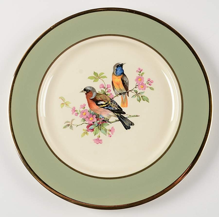 TST1062 Dinner Plate by Taylor, Smith & Taylor (Ts&T)-1