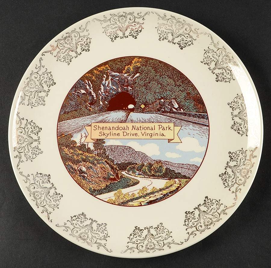 Virginia Souvenir Plates Souvenir Plate by Taylor, Smith & Taylor (Ts&T)-1
