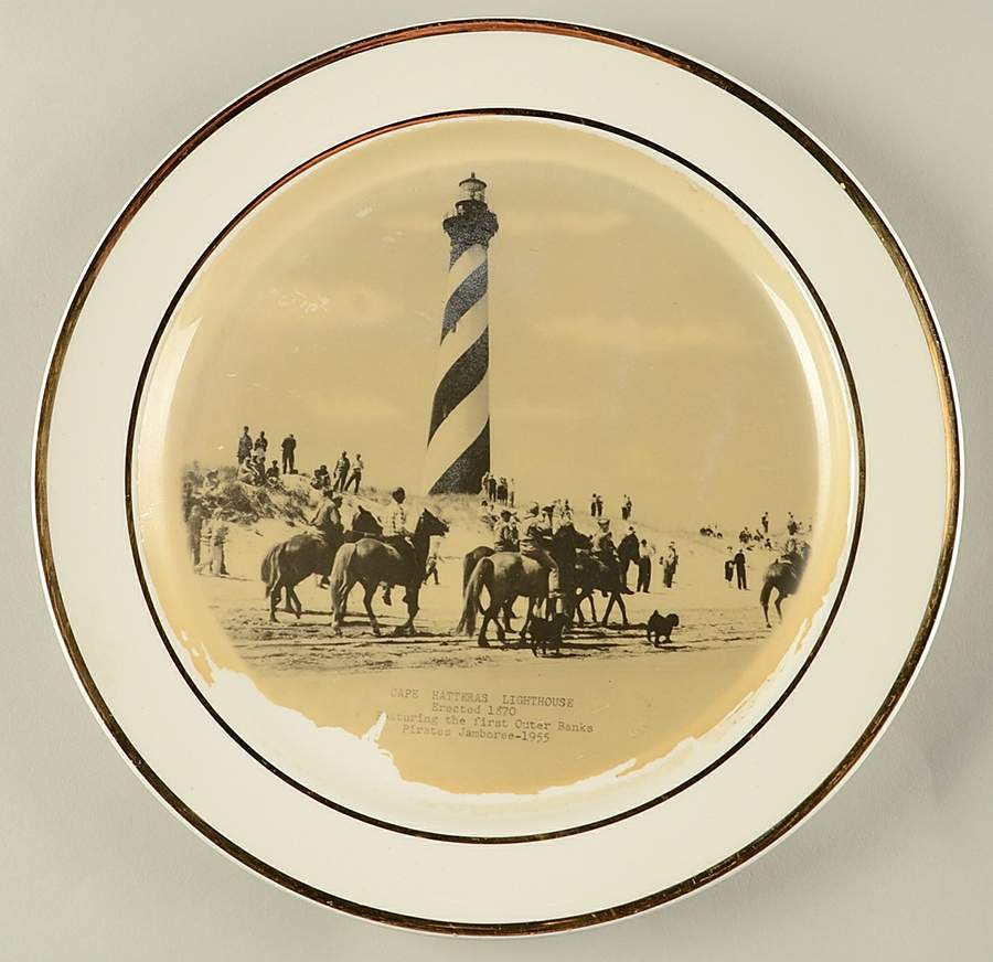 North Carolina Souvenir Plates Souvenir Plate by Taylor, Smith & Taylor (Ts&T)-1
