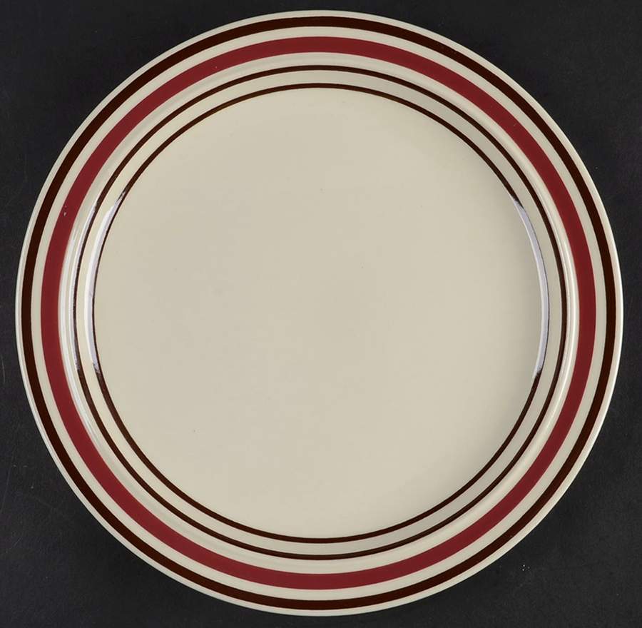 Olympia Magenta Dinner Plate by Towne House-1