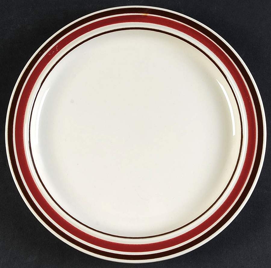 Olympia Magenta Salad Plate by Towne House-1
