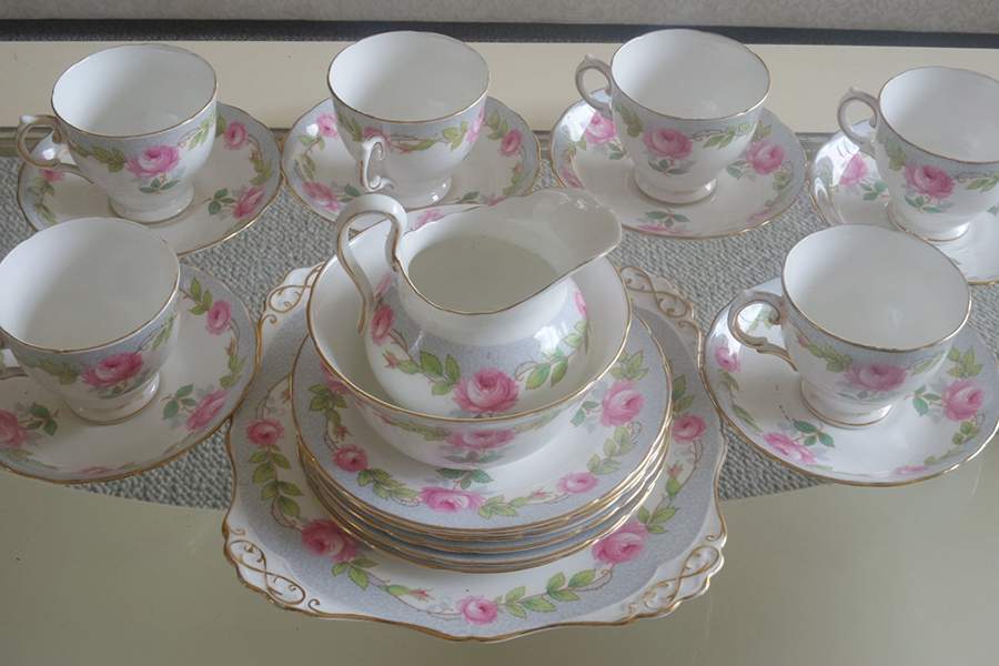 C8709 Footed Cup & Saucer Set by Tuscan - Royal Tuscan-1