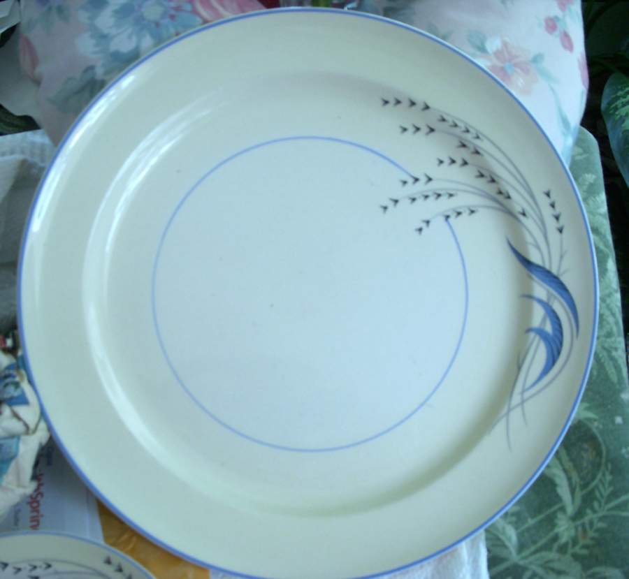 1886 Dinner Plate by Taylor, Smith & Taylor (Ts&T)-1