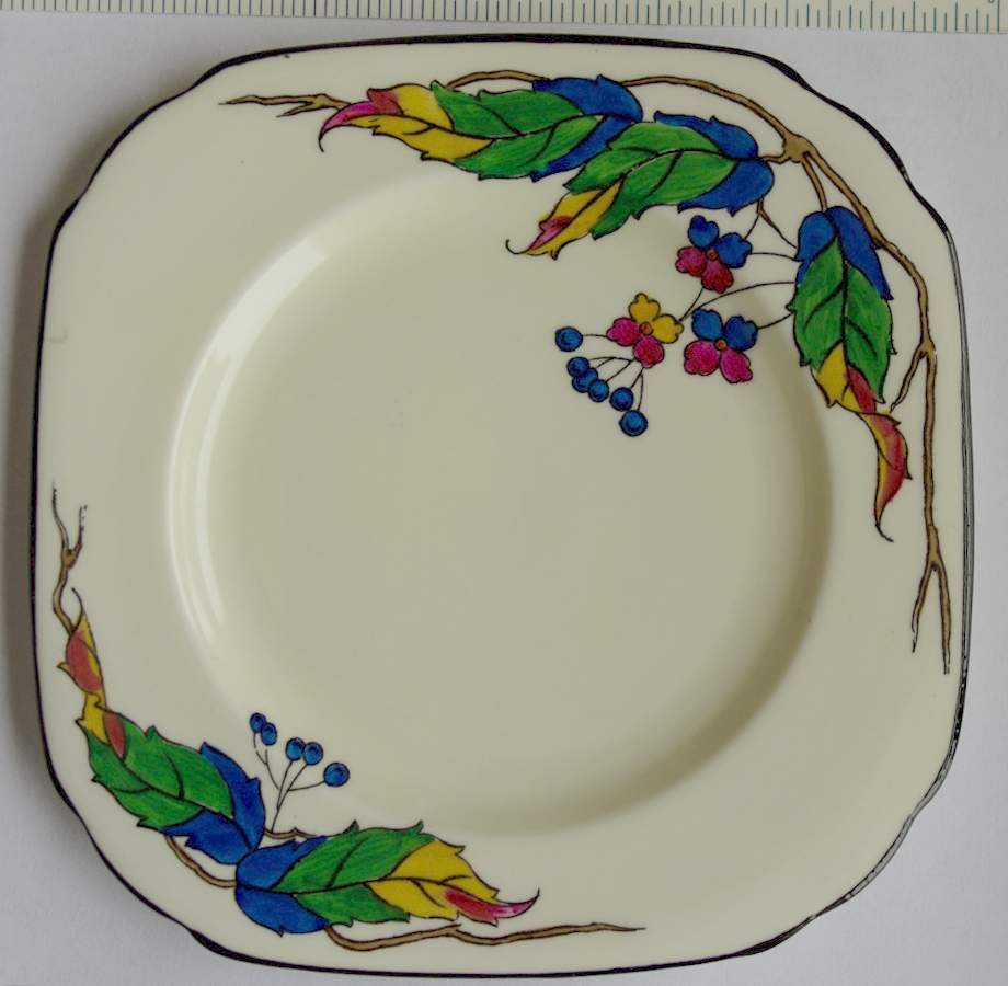 TUS191 Square Salad Plate by Tuscan - Royal Tuscan-1