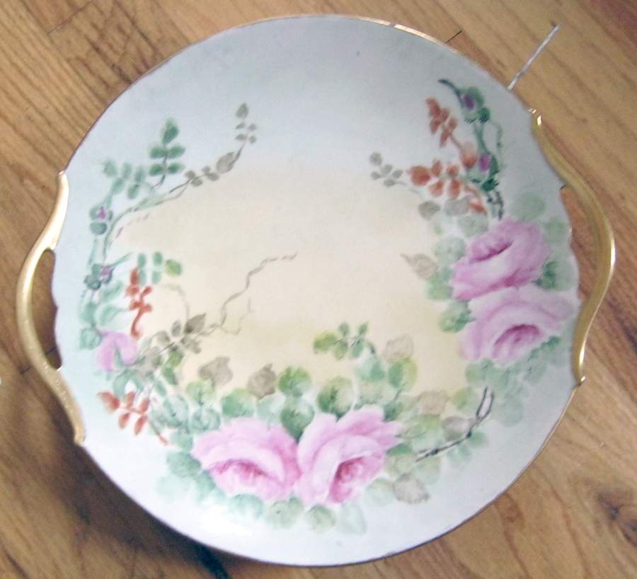 TRV548 Handled Cake Plate by Tressemanes & Vogt-1