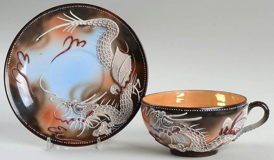 TKI80 Footed Cup & Saucer Set by Takito-1