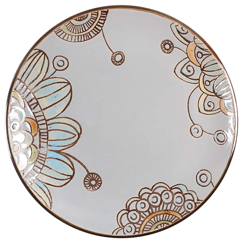 Vermillion Salad Plate by Threshold-1