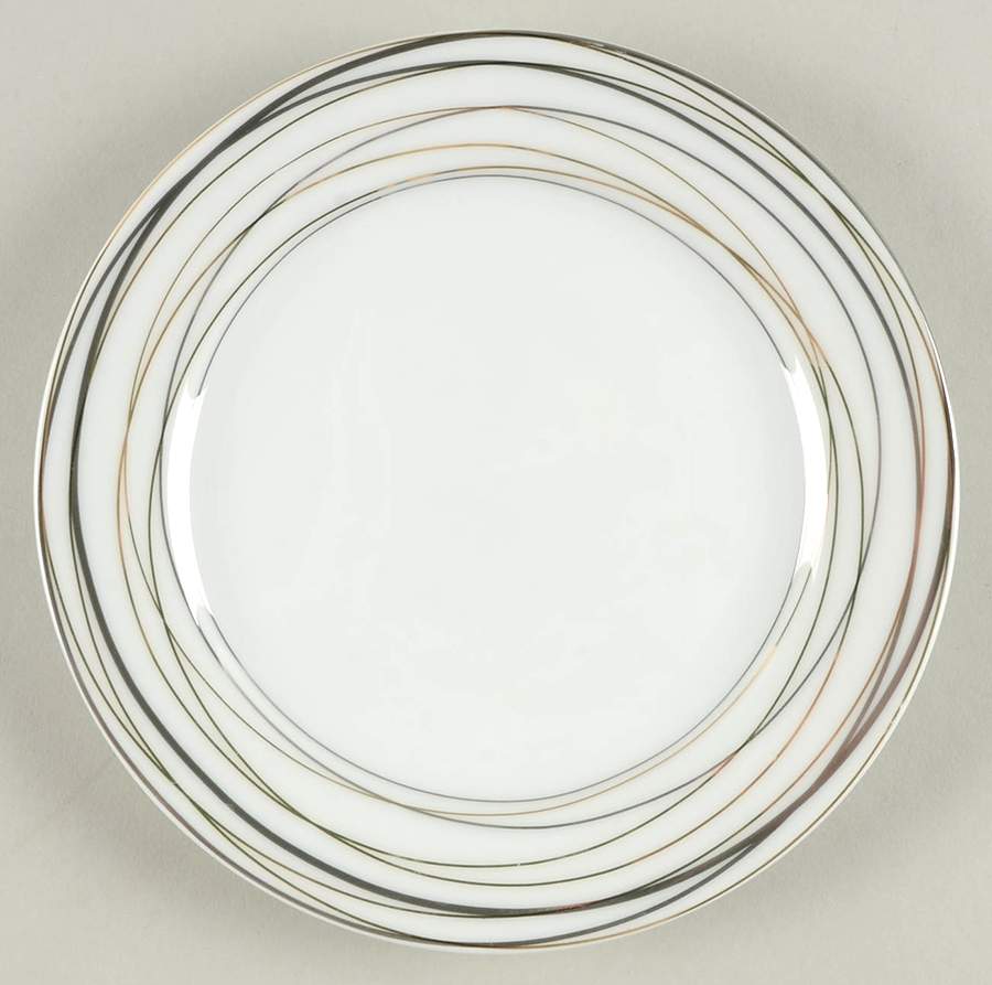Swirl Bread & Butter Plate by Threshold-1
