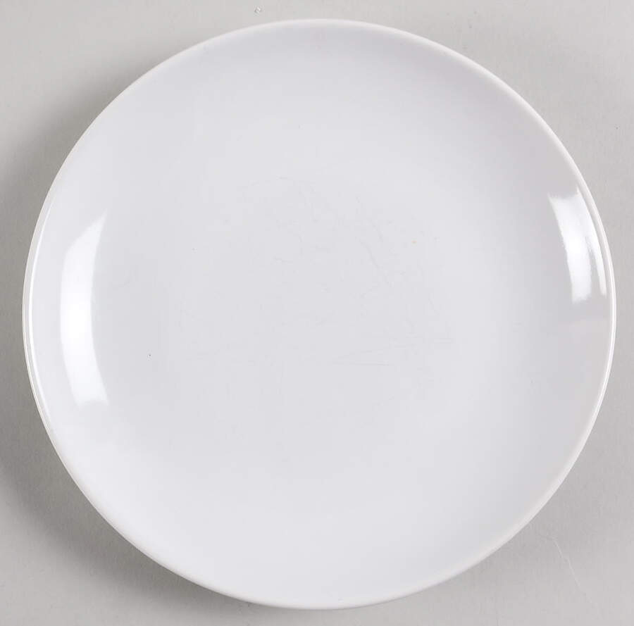 Basic White Coupe Salad Plate by Threshold-1
