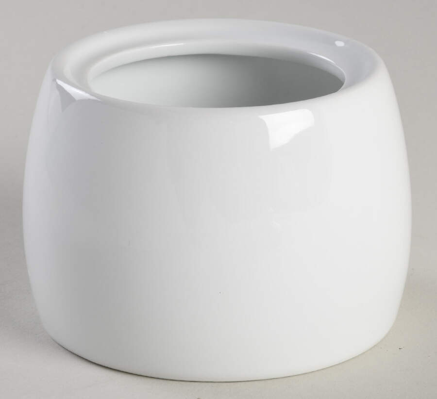 Basic White Coupe Sugar Bowl No Lid by Threshold-1