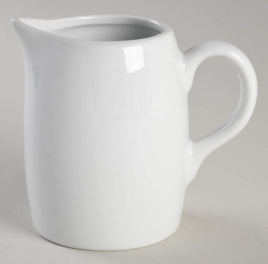 Basic White Coupe Creamer by Threshold-1