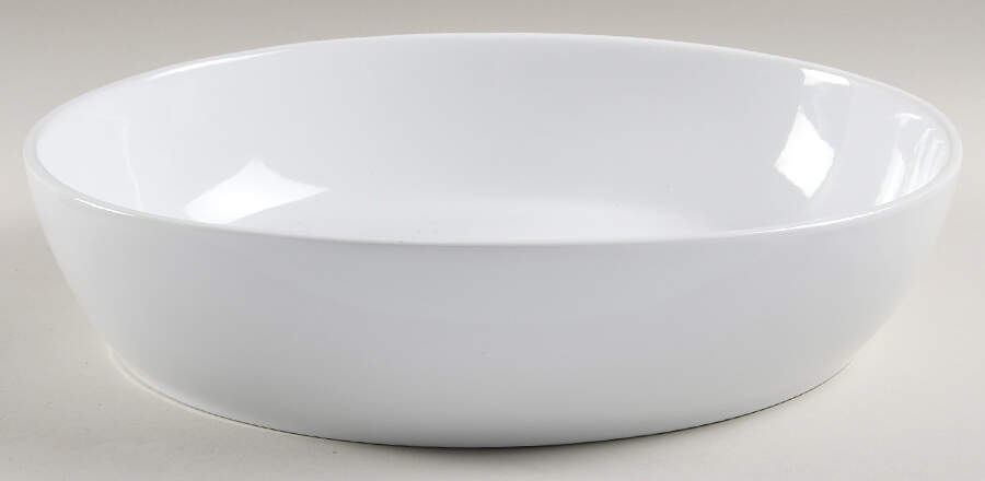 Basic White Coupe Chip Bowl/Plate for Chip & Dip Set by Threshold-1