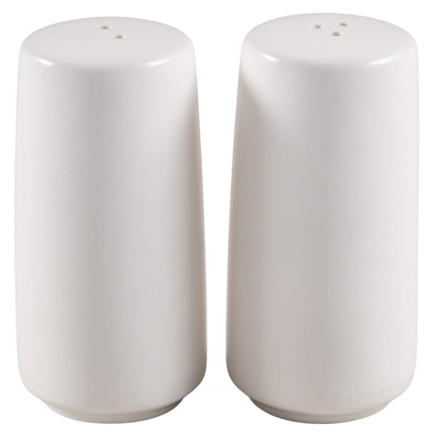 Basic White Coupe Salt & Pepper Set by Threshold-1