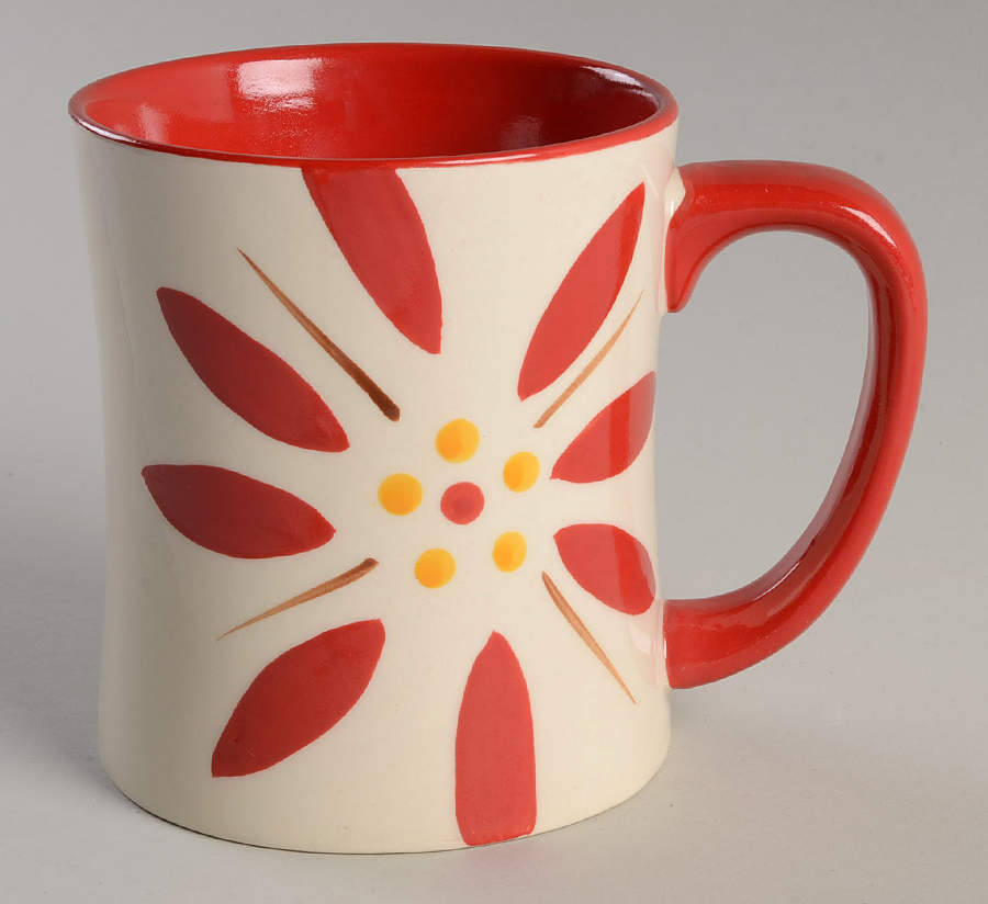 Old World Red Mug by Temp-Tations-1