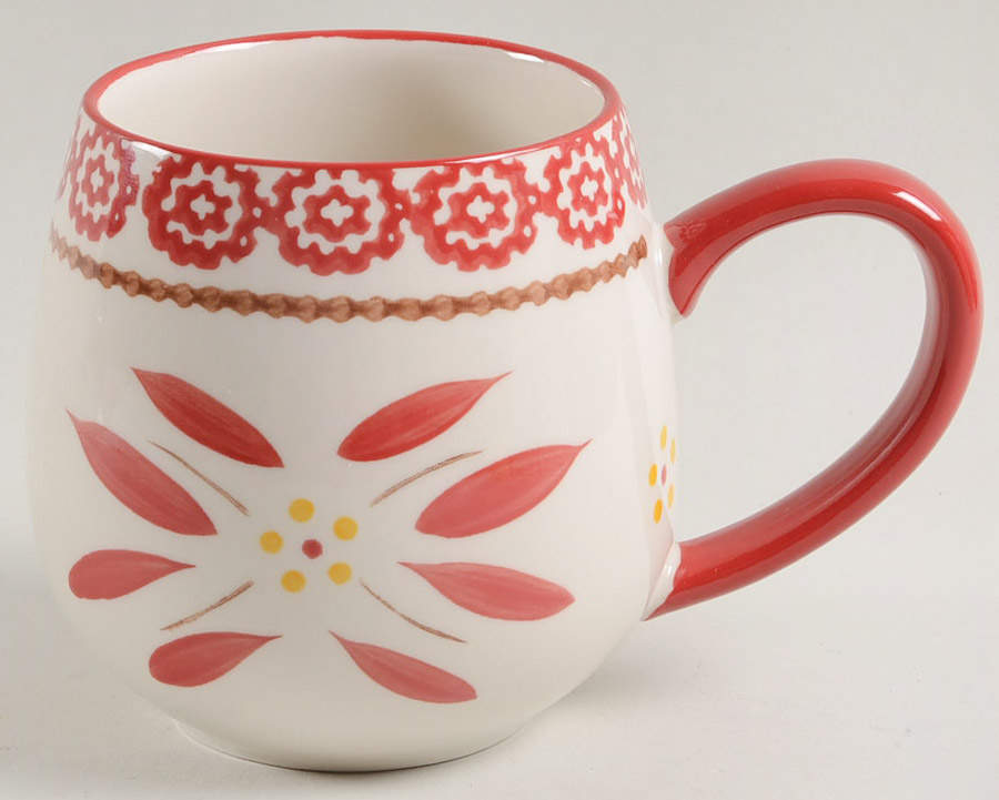 Old World Red Mug by Temp-Tations-1