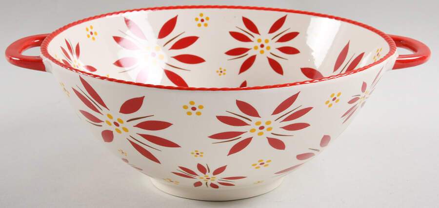 Old World Red 10" Wok Bowl by Temp-Tations-1