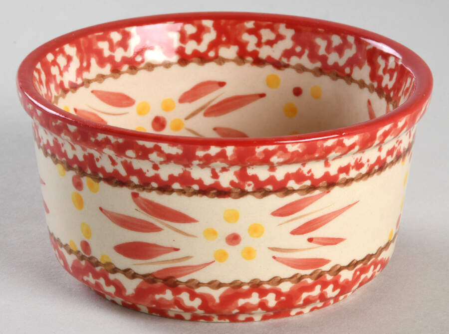 Old World Red Ramekin by Temp-Tations-1