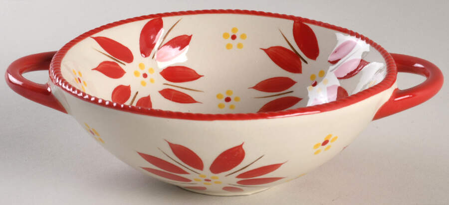 Old World Red Individual Handled Wok Bowl by Temp-Tations-1