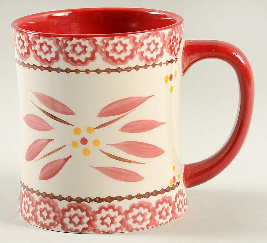Old World Red Mug by Temp-Tations-1