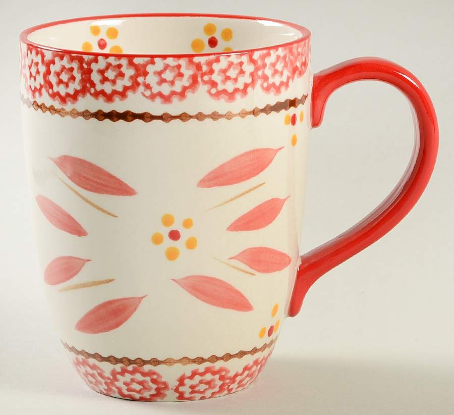 Old World Red Mug by Temp-Tations-1