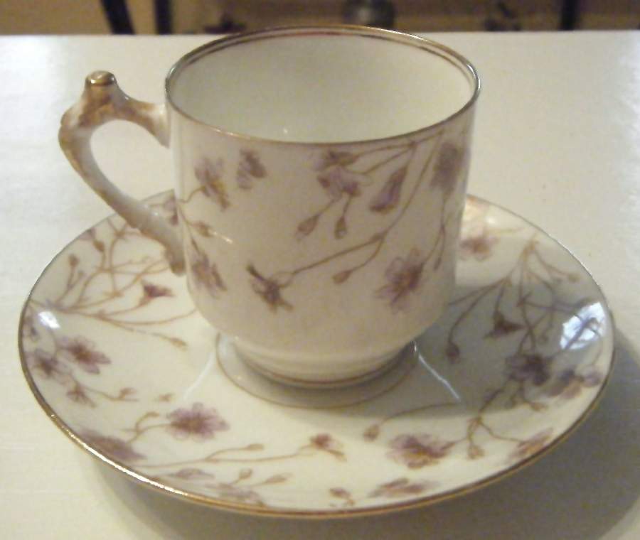 TRV804 Footed Demitasse Cup & Saucer Set by Tressemanes & Vogt-1