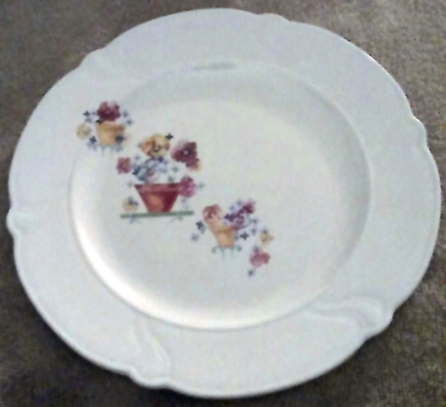 TST1071 Dinner Plate by Taylor, Smith & Taylor (Ts&T)-1
