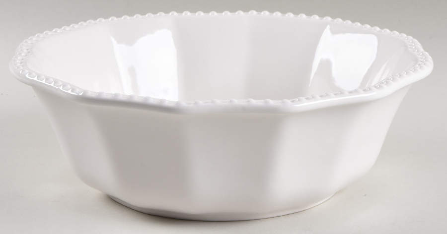 Le Provence White 10" Round Serving Bowl by Tabletops Unlimited-1