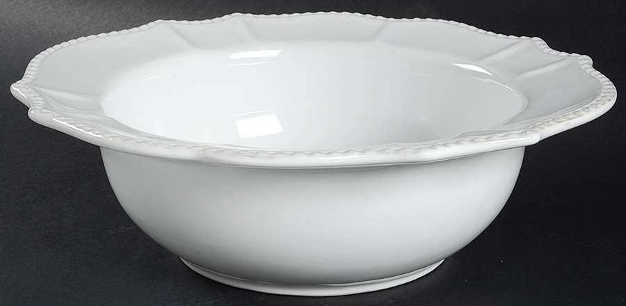 Le Provence White 11" Round Serving Bowl by Tabletops Unlimited-1